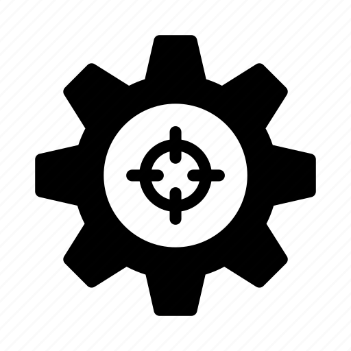 Cogwheel, configure, gear, setting, target icon - Download on Iconfinder