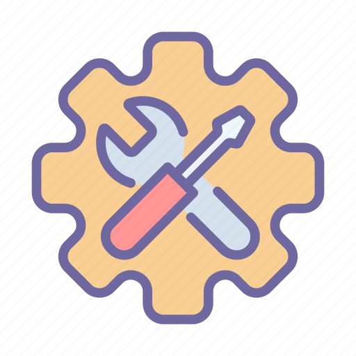 Tool, wrench, screwdriver, setting, service icon - Download on Iconfinder