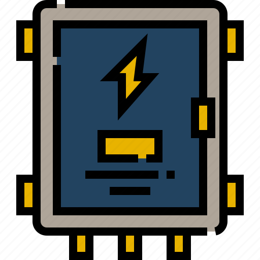 Electrical, panel, electricity, electric, element, engineering icon - Download on Iconfinder