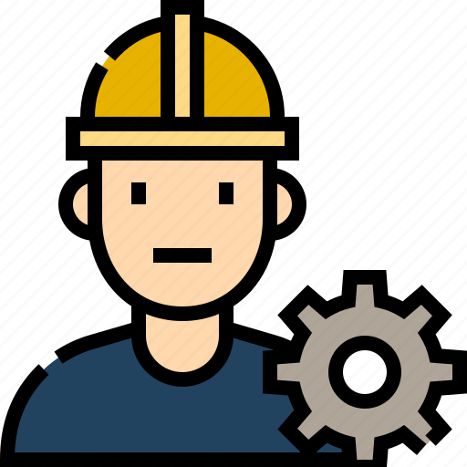 Engineer, avatar, cog, gear, engineering icon - Download on Iconfinder