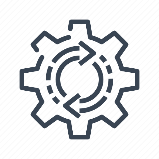 Engineering, gear, cog, motion, movement, industry, mechanics icon - Download on Iconfinder