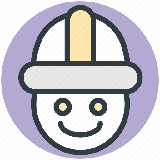 Builder, cartoon architect, engineer, mastermind, worker icon - Download on Iconfinder