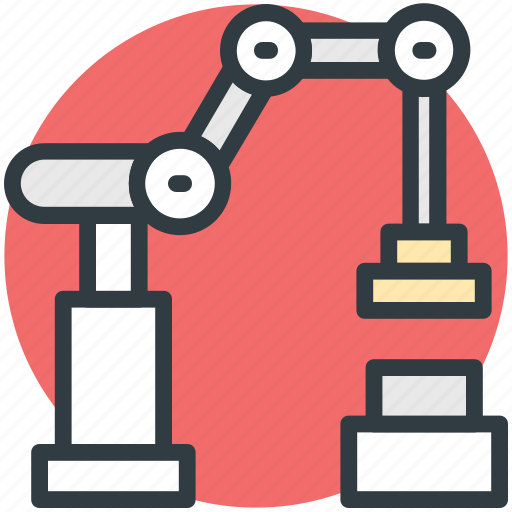 Engineering, lifting, mechanical machine, milling machine, robotic machine icon - Download on Iconfinder