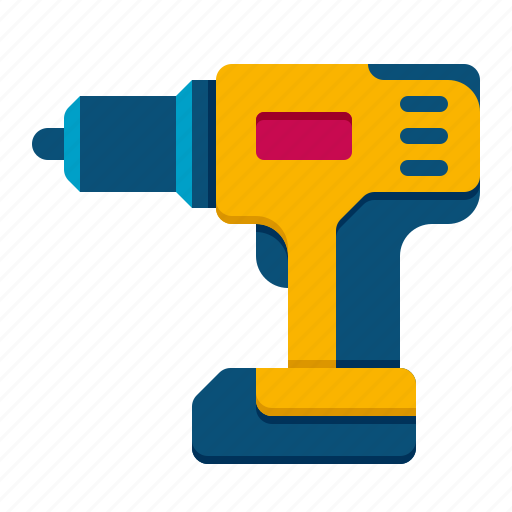 Construction, drill, repair, tool icon - Download on Iconfinder