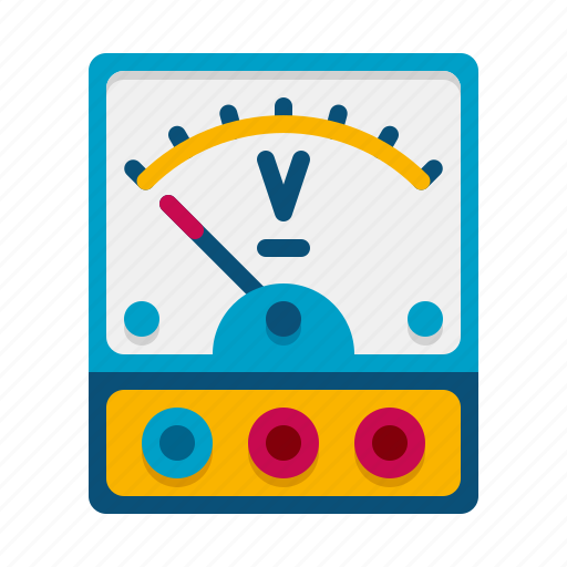 Electricity, meter, power, volt icon - Download on Iconfinder