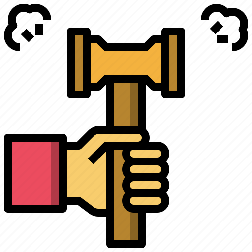 Construction, contruction, gestures, hammer, house, repair, tools icon - Download on Iconfinder