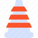 cone, construction, hat, traffic