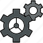 cogwheel, complex, gears, link, mechanic, mechanism, settings 