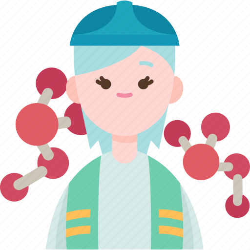 Polymer, chemistry, engineer, materials, molecule icon - Download on Iconfinder