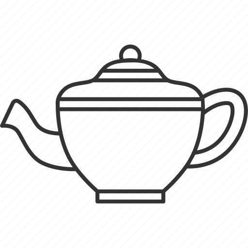 Teapot, tea, beverage, drink, tableware icon - Download on Iconfinder