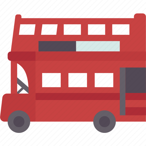 Bus, london, public, transport, street icon - Download on Iconfinder