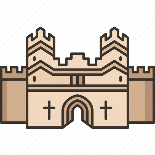Buckingham, royal, palace, england, building icon - Download on Iconfinder
