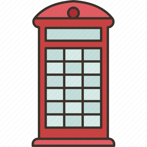 Telephone, box, booth, street, british icon - Download on Iconfinder