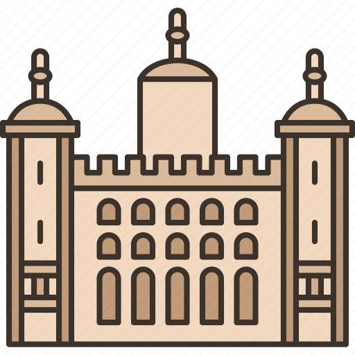 Tower, london, landmark, medieval, architecture icon - Download on Iconfinder