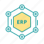 connection, erp, network, share 