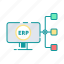 connection, device, erp, network, share 
