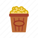 box, entertaiment, food, junk food, movie, popcorn