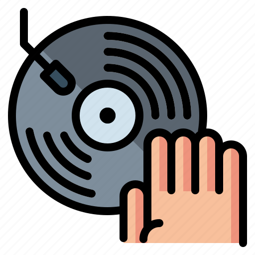 Disc, dj, mixing, music, vynil icon - Download on Iconfinder