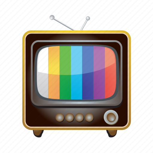 Tv, monitor, retro, screen, technology, television icon - Download on Iconfinder