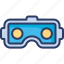gadget, glasses, goggles, reality, tech, vr 