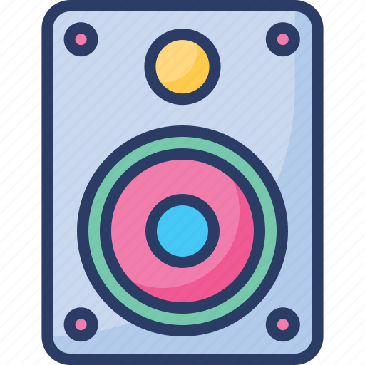 Audio, buffers, deck, loudspeaker, songs, sound, system icon - Download on Iconfinder