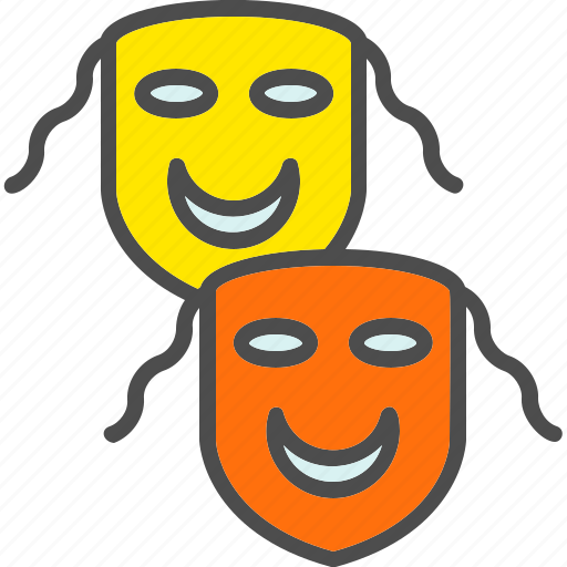 Acting, comedy, drama, entertainment, mask, masks, theater icon - Download on Iconfinder