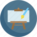 easel, art, design, hobbies, free, time, canvas, painting, paint