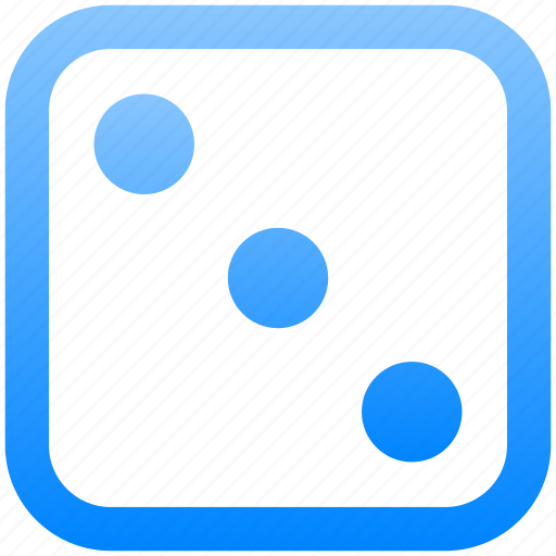 Dice, three, entertainment, numbers, game, board, gambling icon - Download on Iconfinder
