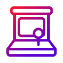 arcade, retro, video, game, gaming, machine