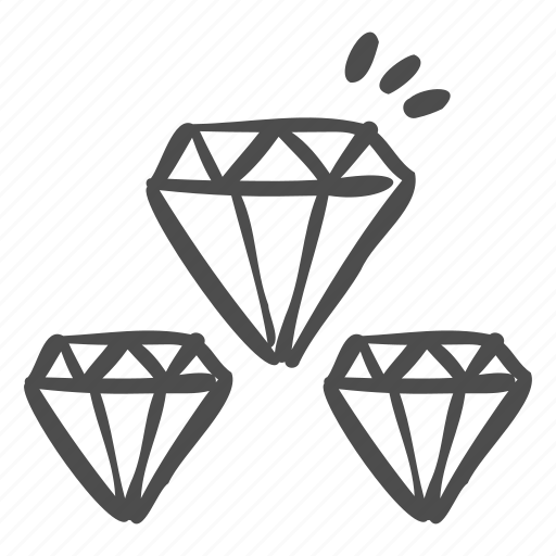 Diamond, game, gem, jewelry, luxury, quality, gaming icon - Download on Iconfinder