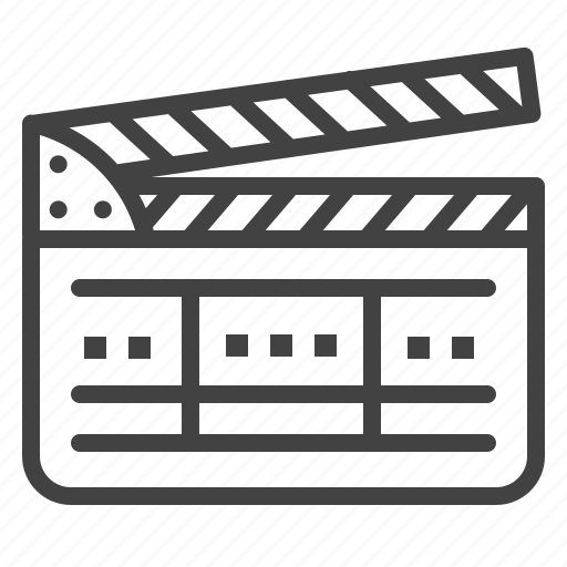 Cinema, clapperboard, film, production icon - Download on Iconfinder