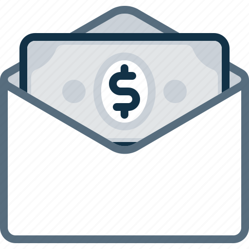Bill, dollar, email, envelope, mail, money, pay icon - Download on Iconfinder