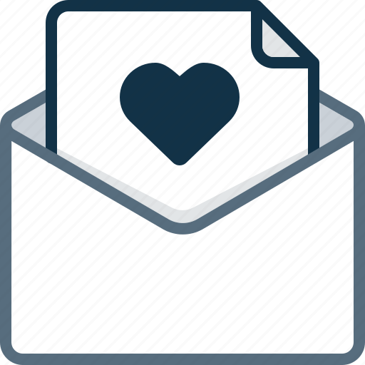Email, envelope, favorite, heart, letter, mail, valentain icon - Download on Iconfinder