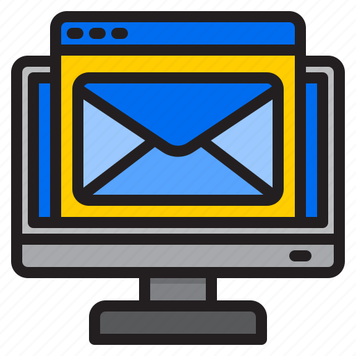 Email, envelope, mail, computer, online icon - Download on Iconfinder