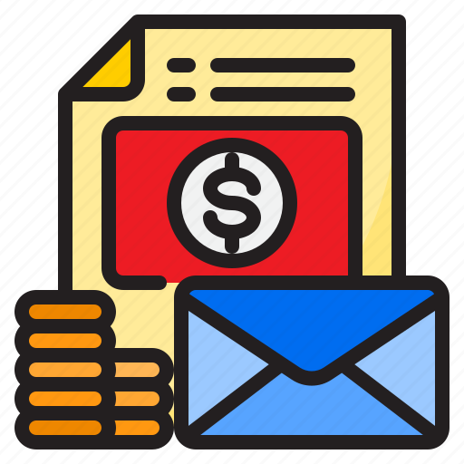 Email, envelope, mail, finance, money icon - Download on Iconfinder