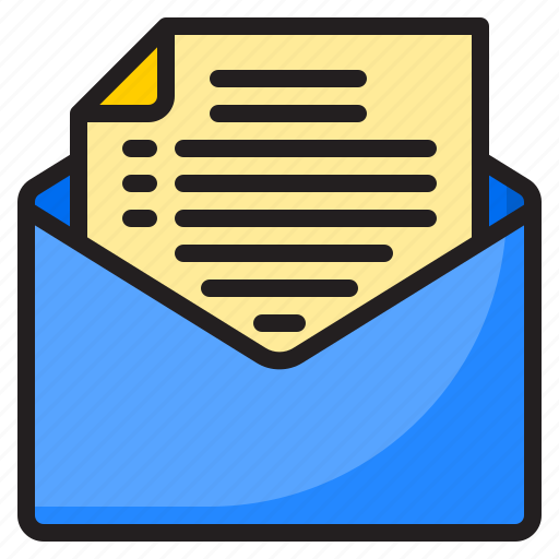 Envelope, email, mail, message, contract icon - Download on Iconfinder