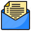 envelope, email, mail, message, contract 