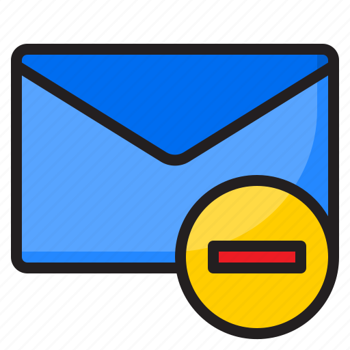 Envelope, mail, email, delete, message icon - Download on Iconfinder
