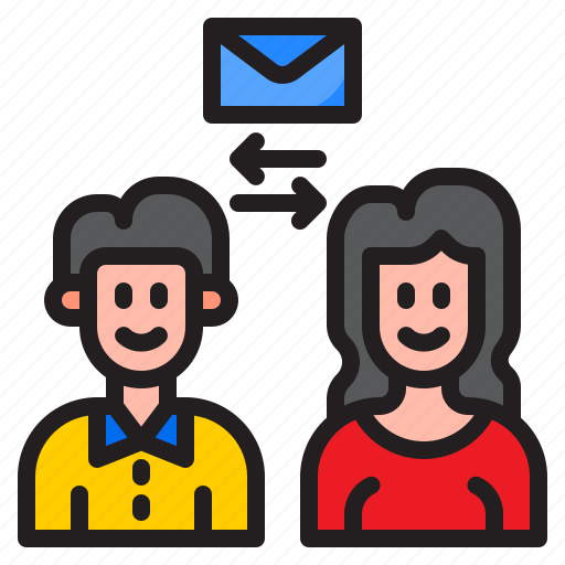 Mail, email, envelope, people, transfer icon - Download on Iconfinder