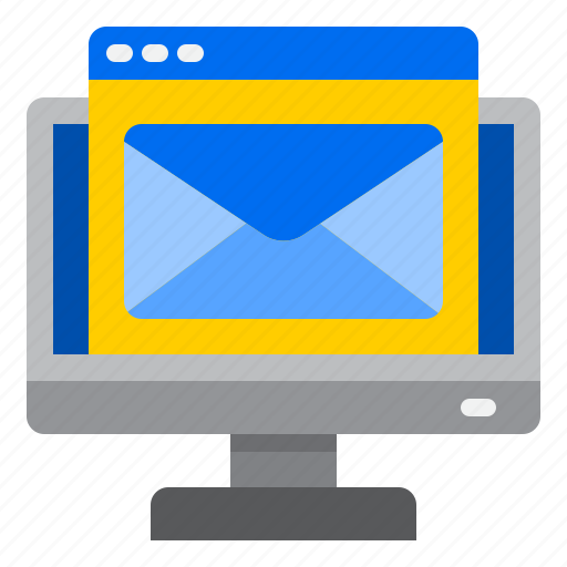 Email, envelope, mail, computer, online icon - Download on Iconfinder