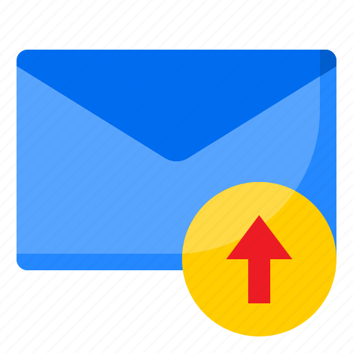 Envelope, mail, email, upload, message icon - Download on Iconfinder