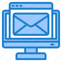 email, envelope, mail, computer, online