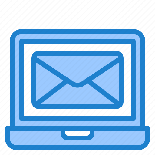 Email, envelope, mail, laptop, computer icon - Download on Iconfinder
