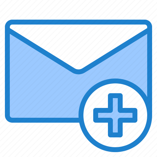 Envelope, mail, email, add, message icon - Download on Iconfinder