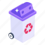 recycle bin, waste bin, recycle trash bin, recycling container, trash bin 