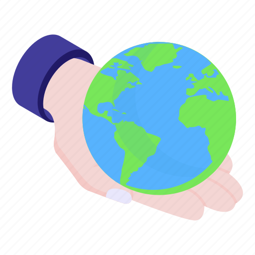 Earth care, environmental care, save the world, globe hand, safe world icon - Download on Iconfinder