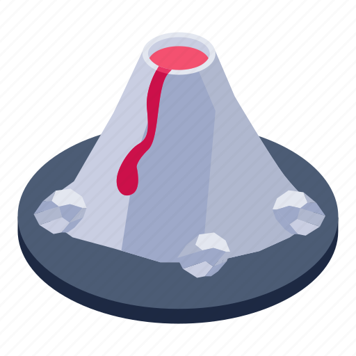 Lava, eruption, mountain outburst, volcano, volcanology icon - Download on Iconfinder