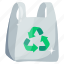 recycle, bag, environment, waste, organic 