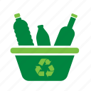 basket, bottle, environment, environmental, green, recycle, recycling