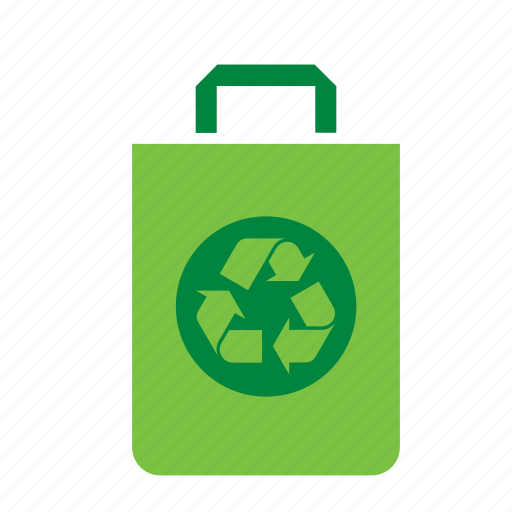 Bag, environment, environmental, green, recycle, recycling, sign icon - Download on Iconfinder